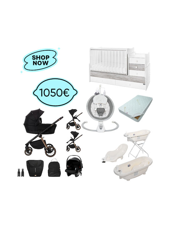 Beboulino Set Mobilier Cameră Bebeluș Beboulino Set Mobilier Cameră Bebeluș