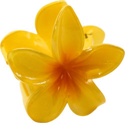 Klaue Haarspangen mit Blume Gelbe