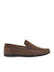 Leather Men's Loafers in Brown Colour