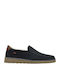 Δερμάτινα Ανδρικά Loafers σε Μπλε Χρώμα