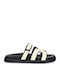 Missile Women's Flat Sandals Black