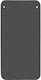 AMILA Exercise Mat Pilates Black with Carry Strap 120x60x1.5cm
