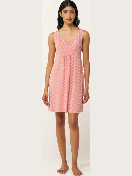 Vamp Vamp Umstandsnachtwäsche & Pyjamas Rosa Tan