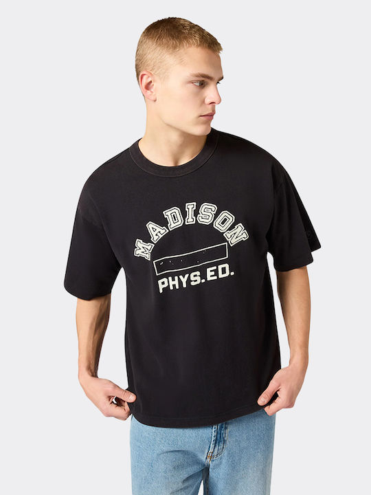Champion Crewneck T-shirt Μαύρο