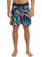 Surfsilk Muschel 18 Herren-Bademode Bermuda Dunkelblau Blumen