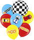Σετ 7 Μπαλόνια Disney Cars Latex