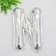 Letter N Silver Foil 45cm