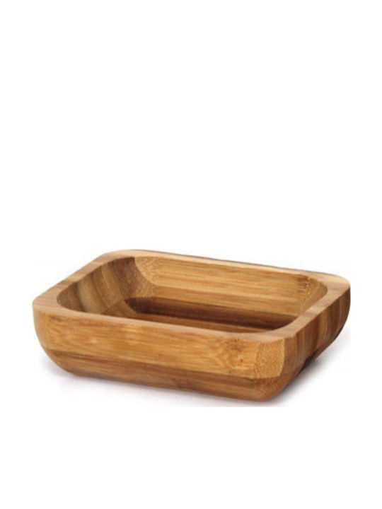 Raki Bamboo Wooden Brown Serving Platter 10cm