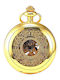 Herren Uhr 45mm Taschen Batterie Gold