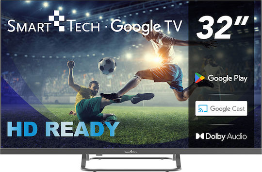 Smart Tech Smart Τηλεόραση 32" Full HD QLED 2QG01V HDR (2024) 32QG01V