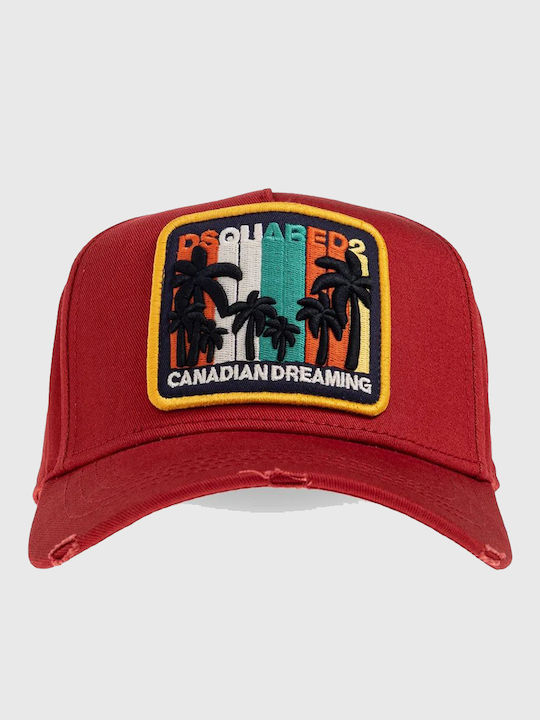 Dsquared2 Cap Bcm003705c00001-5096 Red