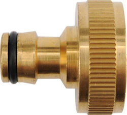 Flo Brass Schlauchanschluss Mit Schalter 1/2 Bis 3/4 Zoll Innengewinde