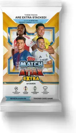 Topps Uefa Champions League Match Attax Booster Pack