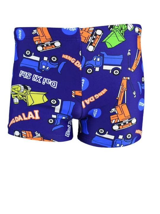 CRAZY MEN Kinder Badebekleidung Badeshorts Dunkelblau