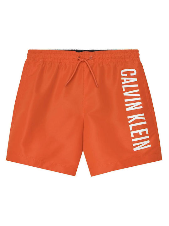 Calvin Klein Παιδικό Μαγιό Βερμούδα / Σορτς Orange Com