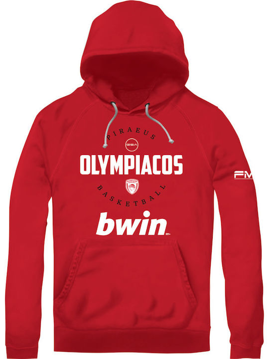 Φούτερ με Κουκούλα Olympiacos B.c