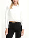 Liu Jo Short Women's Blazer Ecru