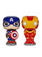 Funko Pop! Salt & Pepper Shakers Marvel: Captain America & Iron Man