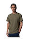 Herrenblusen Kurzarm T-Shirt Grün