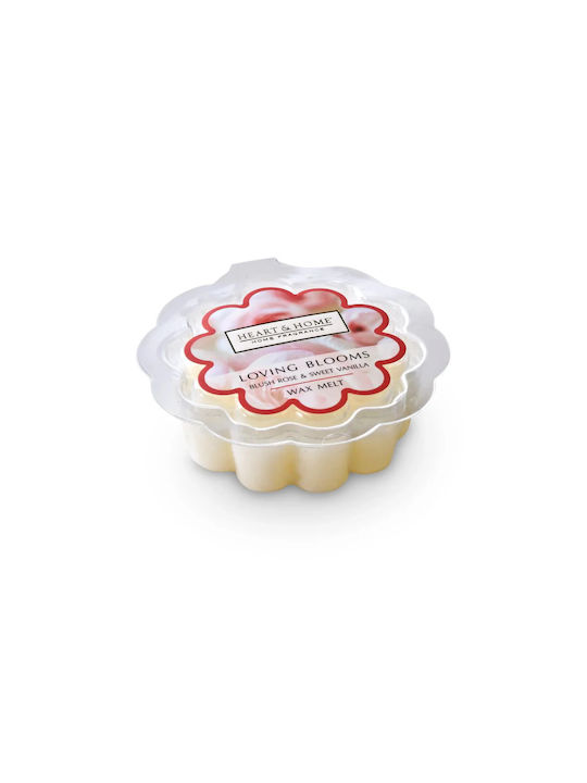 Heart & Home Αρωματικό Wax Melt Loving Blooms με Άρωμα Τριαντάφυλλο 26gr