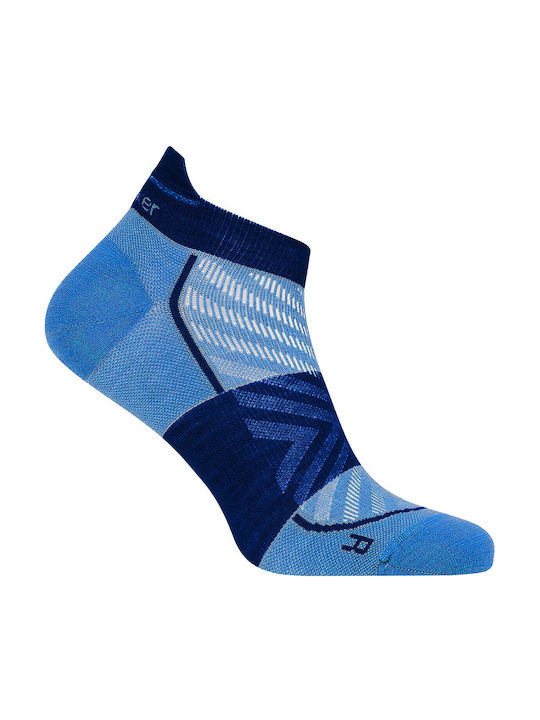 Icebreaker Running Blue Socks 1 Pair