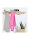 Melinen Gym Towel Microfiber Pink 50x90cm