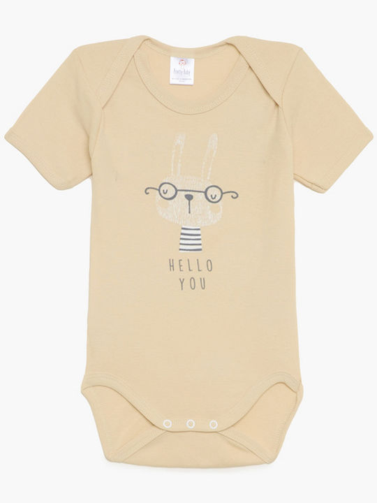 Pretty Baby Боди Hello You Бежово