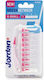 Jordan Interdental Brushes with Handle 0.4mm Pink 10 Pieces