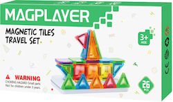Magplayer Magnetic Construction Toy for Children 3+ Years