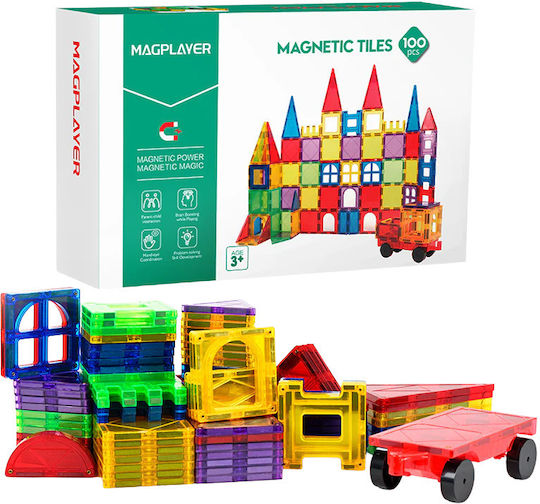Magplayer Magnetic Construction Toy for Children 3+ Years