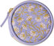 Cutie Pentru Pastile de Călătorie Purple Vintage Floral Designworks Ink