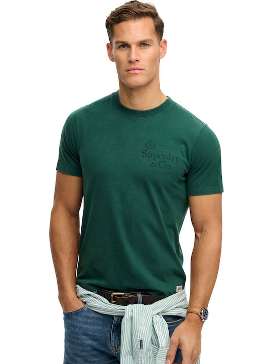 Superdry Superdry Herrenblusen 7wg/varsity Grüne