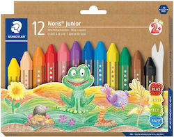 Vaskines Kreideles Staedtler Noris Junior 12 Vnt