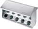 Rabbit Feeder 10 Positions Gaun 63x40x36cm