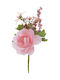 Iliadis Weihnachtskranz Dekoratives Blume Rosa