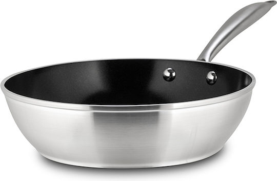 Nava Pan from Stainless Steel with Non-Stick Coating 28cm