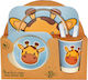 Bamboo Kids Feeding Set Giraffe from Bamboo 5pcs