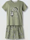 Hashtag Kids Summer Pajamas Khaki Playstation Controller