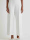 Damen Stoffhose in Creme
