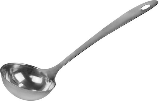 Raki Tief Servierlöffel Suppe Rostfreier Stahl Grau