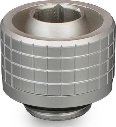 Thermal Grizzly Grizzly Deltamate Fitting St16 For Soft Tubes Nickel Silver