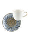 Bonna Alhambra Coffee Cup Made Of White Porcelain 80ml