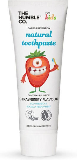 The Humble Co. Children's Toothpaste with Strawberry Flavor