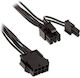 Kolink 6+2 Pin PCIe - 6+2 Pin PCIe Cable 0.35m Black ZUAD-894