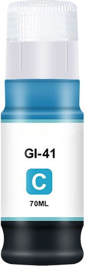 Kompatible Tintenpatrone InkJet Canon Gi-41c (4543c001) 70ml Cyan 1 Stück