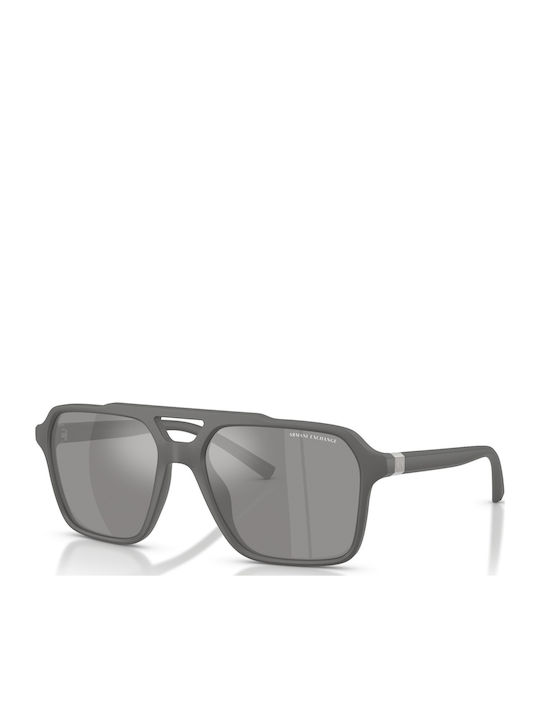 Armani Exchange Ochelari De Soare Pentru Bărbați Cu Culoare Full Face Gri Și Culoare Gri AX4166SU 8400Z3