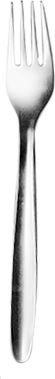 Raki Jazz Set Fruit Dessert Forks Stainless Silver 6 Pieces