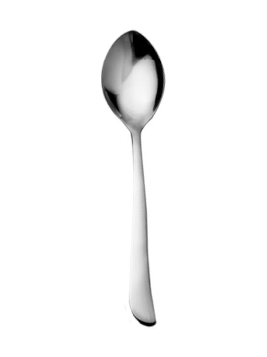 Raki Set Of Silver Stainless Steel Spoons 6 Pieces