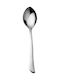 Raki Set Of Silver Stainless Steel Spoons 6 Pieces