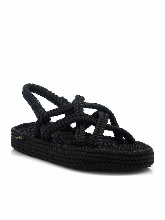 Bodrum Дамски Черни Сандали PRS-BLACK